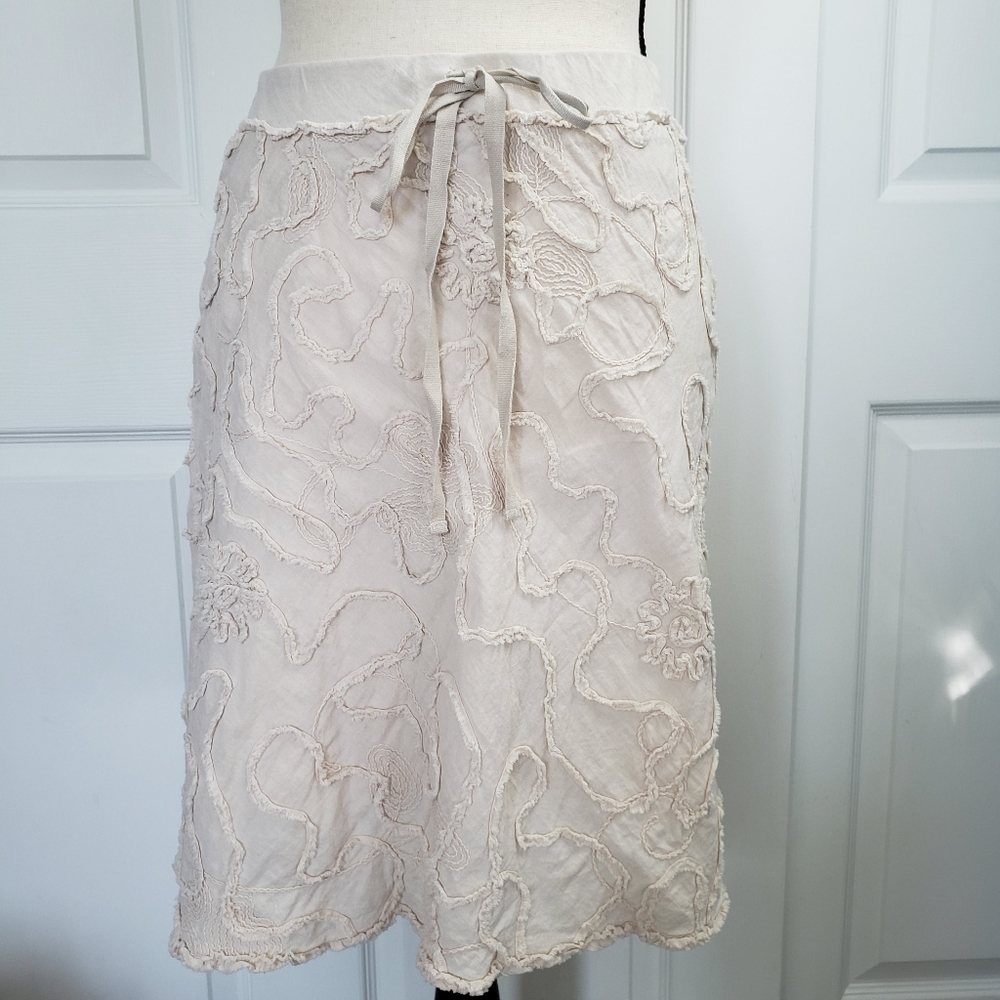 Max studio XS beautiful cotton skirt